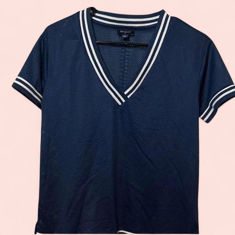 Women’s True Religion Y2K Jersey Navy Blue Size Small